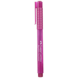 Faber-Castell 155437 """"Broadpen 1554"""" Fineliner - Magenta