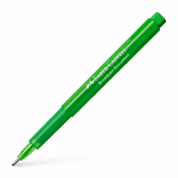 Faber-Castell 155466 """"Broadpen 1554"""" Fineliner - Light Green