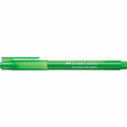 Faber-Castell 155466 """"Broadpen 1554"""" Fineliner - Light Green