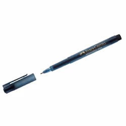 Faber-Castell 1554 Fineliner Broad Pen - Black