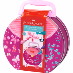 Faber-Castell 155537, 33 pc(s), Magenta, Pink, Round, Water-based ink, Motor skills training, Creative thinking skills traini ...