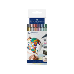 Faber-Castell 160713 marker 12 pc(s) Metallic, Multicolour