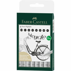 Faber-Castell 166008 fineliner Black 8 pc(s)