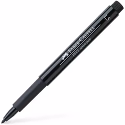 Faber-Castell Wallet of 4 PITT Artist Pens - Black (199)