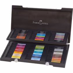 Faber-Castell Pitt Artist Wooden Box Pack of 90