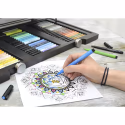 Faber-Castell Pitt Artist Wooden Box  Pack of 90