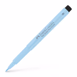 Faber-Castell 167448, Blue, Fine, Blue, ice blue, Pigment-based ink, Plastic