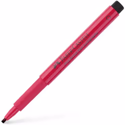 Faber Castell FC167527 India Ink Pitt Artist Calligraphy Pens - Pink Carmine