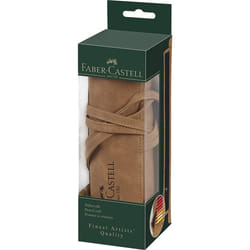 Faber-Castell 180010 pencil case Soft pencil case PU leather Brown