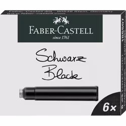 Faber-Castell 185506Â Standard Ink Cartridges Standard Black