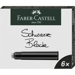 Faber-Castell 185506Â Standard Ink Cartridges Standard Black
