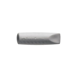 Eraser Cap Grip 4 Cm Rubber Grey 2 Pieces