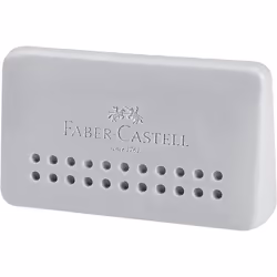 Faber-Castell Grip 2001 Set - 2 x Pencils, 1 x Edge Eraser - Blister of 3