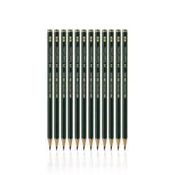 Faber-Castell pencils  Castell 9000 Artist graphite 6B pencils for sketch  drawing  shading  art supplies - box of 12