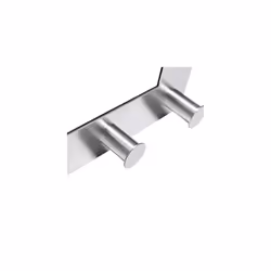 Door Hanger with 6 Hooks, Coat Hooks for The Door No Drilling Required, Door Hooks for Kitchen, Bathroom, Living Room and Hallway, Silver