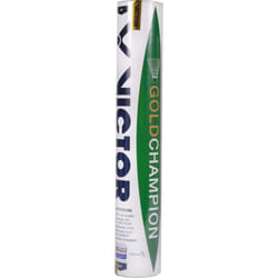 Victor GoldChampion Badminton Shuttlecock - BWF Approved - 12 pc / Speed 77