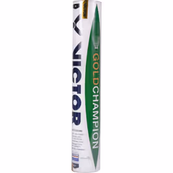 Victor GoldChampion Badminton Shuttlecock - BWF Approved - 12 pc / Speed 78