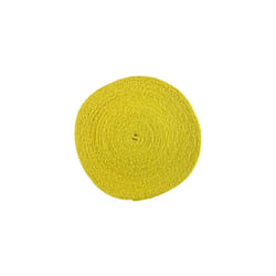 Terry Grip Roll Badminton, Squash and Tennis Racket, Yellow, Wide