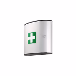 Durable First Aid Box Medium (Empty) - Silver