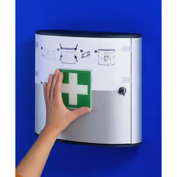 Durable First Aid Box Medium (Empty) - Silver