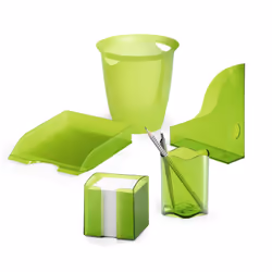 Durable 1701673017 desk tray/organizer Lime, Transparent