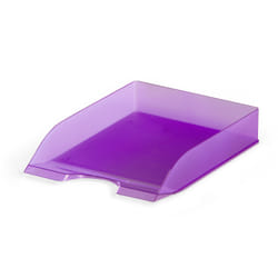 Durable 1701673992 desk tray/organizer Purple, Transparent