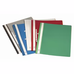 Durable Clear View Folder report cover PVC Red
