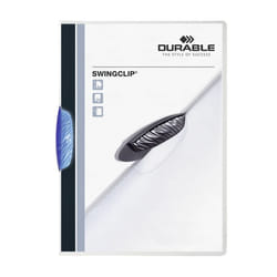 Durable Swingclip report cover Plastic Blue