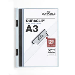 Durable DURACLIP report cover Blue
