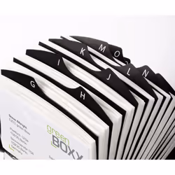 Durable 248123 business card holder Silver - Additional view 4