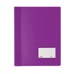 Durable Document Folder report cover PVC Purple