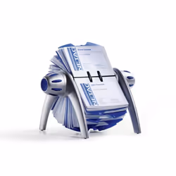 Durable Visifix flip business card holder Blue, Silver - Additional view 6