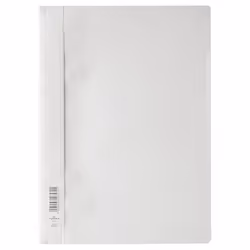 Durable 2573-02, Transparent, White, Polypropylene (PP), A4