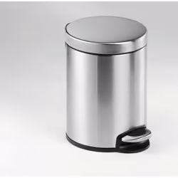 Durable Pedal bin stainless steel 5L round - Additional view 5