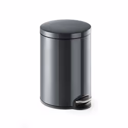 Durable Pedal Bin Metal Round 20