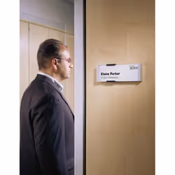 Durable 480023 sign holder/information stand Acrylic, Aluminium Silver - Additional view 4
