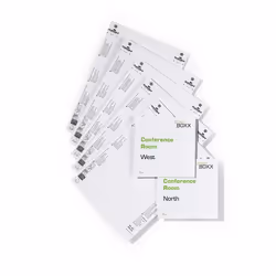 Computer compatible A4 refill/printable inserts for the INFO SIGN size 149 x 148.5 mm.Inserts can be professionaly printed us ...