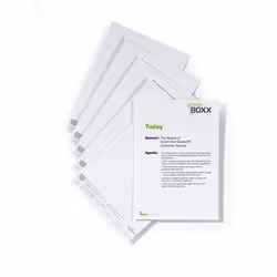 Durable Insert Sheets for Info Sign 297x210mm (Pack 10) - 485602