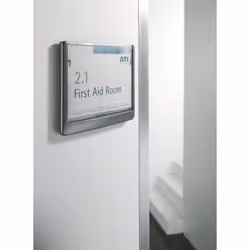Durable CLICK SIGN 149x148.5mm Grey - Additional view 4
