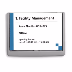 Durable 486637 sign holder/information stand A5 Plastic Graphite - Additional view 4
