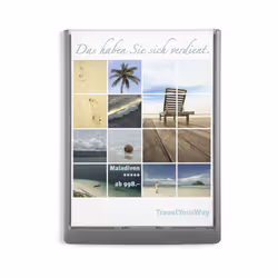 Durable 486737 sign holder/information stand A4 Plastic Graphite - Additional view 7