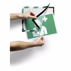 Durable DURAFRAME, A4, Green, White, Portrait/Landscape, 236 mm, 323 mm