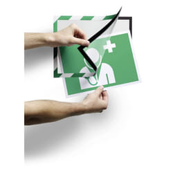 Durable DURAFRAME magnetic frame A4 Green, White