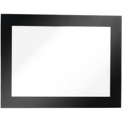 Durable DURAFRAME Magnetic Frame | A6 Format in Black | Pack of 5 Frames | Document Frame for Professional Internal Signage