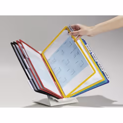 Durable Vario Pro 10 document display carousel Desk/Wall Landscape/Portrait A4 - Additional view 5