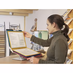 Durable Vario Pro 10 document display carousel Desk/Wall Landscape/Portrait A4 - Additional view 7