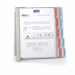 Durable 569100 document holder Polyvinyl chloride (PVC) Assorted colours - Additional view 4