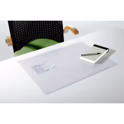 Durable 711219 desk pad Transparent
