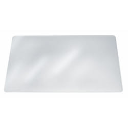 Durable Duraglas desk pad Transparent