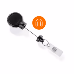 Durable 834901 badge holder accessory Badge reel Black 1 pc(s)